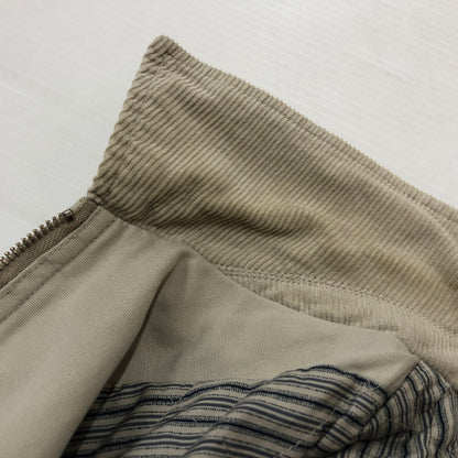 【現状渡し品】【メンズ】 GAP ギャップ 90's CORDUROY COLLAR ZIP JACKET 112678-01 90年代 コーデュロイカラー ジップ ジャケット アウター ブルゾン 147-260218-ks-13-tei サイズ：XL カラー：アイボリー 万代Net店
