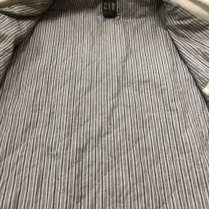 【現状渡し品】【メンズ】 GAP ギャップ 90's CORDUROY COLLAR ZIP JACKET 112678-01 90年代 コーデュロイカラー ジップ ジャケット アウター ブルゾン 147-260218-ks-13-tei サイズ：XL カラー：アイボリー 万代Net店