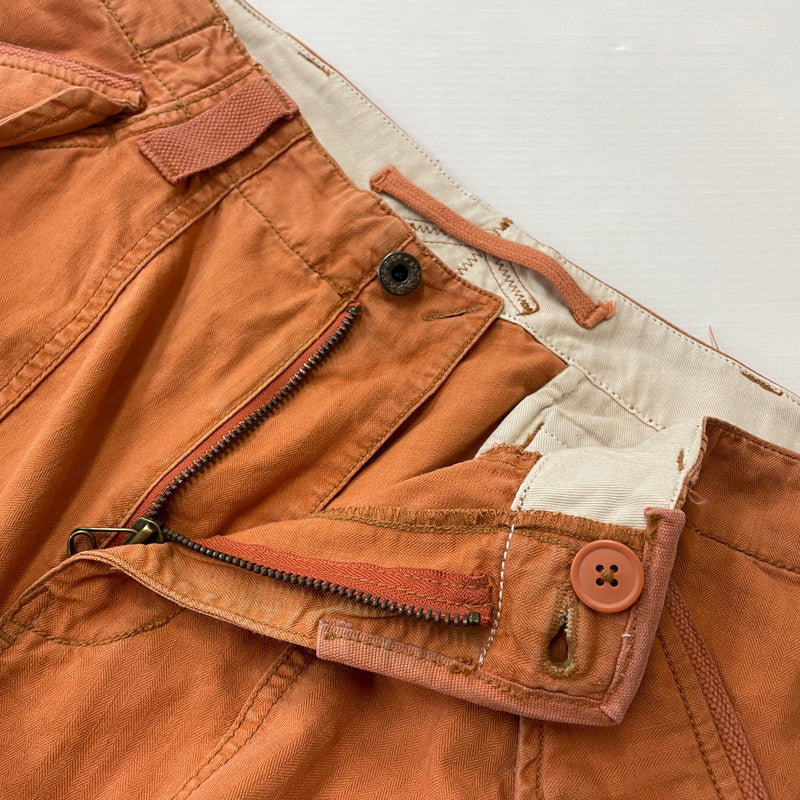 【中古品】【メンズ】 Polo by Ralph Lauren ポロバイラルフローレン 90's CARGO PANTS 90年代 カーゴパンツ ボトムス 158-260218-yo-11-tei サイズ：34/32 カラー：オレンジ 万代Net店