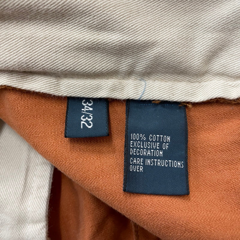 【中古品】【メンズ】 Polo by Ralph Lauren ポロバイラルフローレン 90's CARGO PANTS 90年代 カーゴパンツ ボトムス 158-260218-yo-11-tei サイズ：34/32 カラー：オレンジ 万代Net店