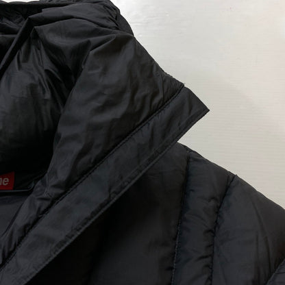 【中古品】【メンズ】 Supreme シュプリーム MICRO DOWN HALF ZIP PULLOVER マイクロダウン ハーフジップ プルオーバー アウター ダウンジャケット 149-260219-ko-08-tei サイズ：M カラー：ブラック 万代Net店