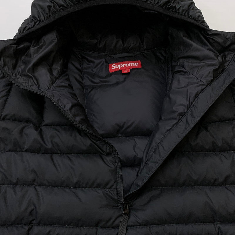 【中古品】【メンズ】 Supreme シュプリーム MICRO DOWN HALF ZIP PULLOVER マイクロダウン ハーフジップ プルオーバー アウター ダウンジャケット 149-260219-ko-08-tei サイズ：M カラー：ブラック 万代Net店