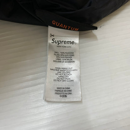 【中古品】【メンズ】 Supreme シュプリーム MICRO DOWN HALF ZIP PULLOVER マイクロダウン ハーフジップ プルオーバー アウター ダウンジャケット 149-260219-ko-08-tei サイズ：M カラー：ブラック 万代Net店