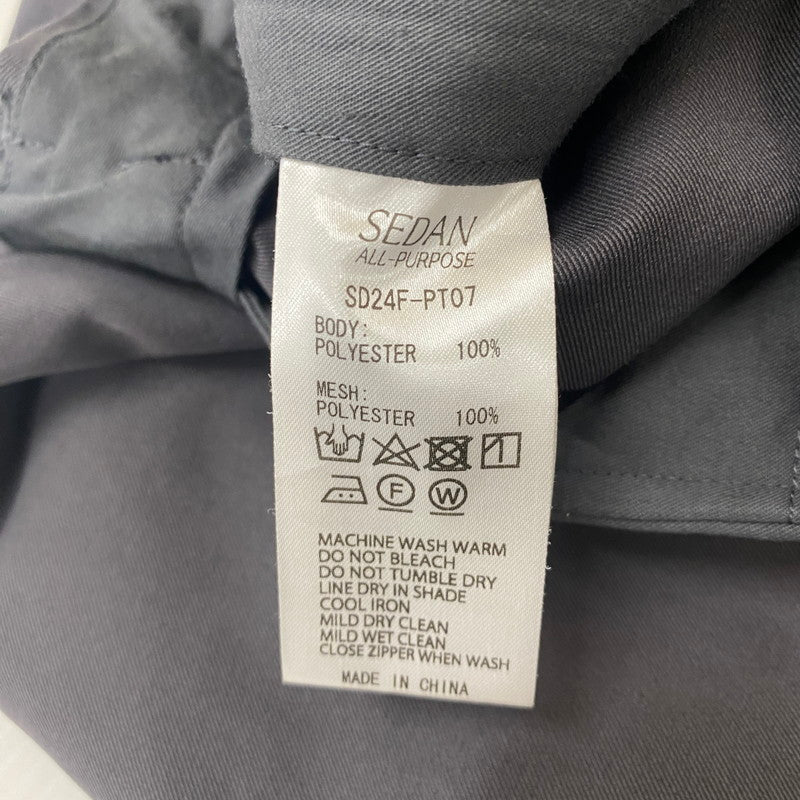 【中古品】【メンズ】 SEDAN ALL-PURPOSE セダン オールパーパス VENTILATION TECH CHINO SLACKS SD24F-PT07 ベンチレーション テック チノ スラックス ボトムス チノパン 151-260221-ko-26-tei サイズ：XL カラー：ダークグレー 万代Net店