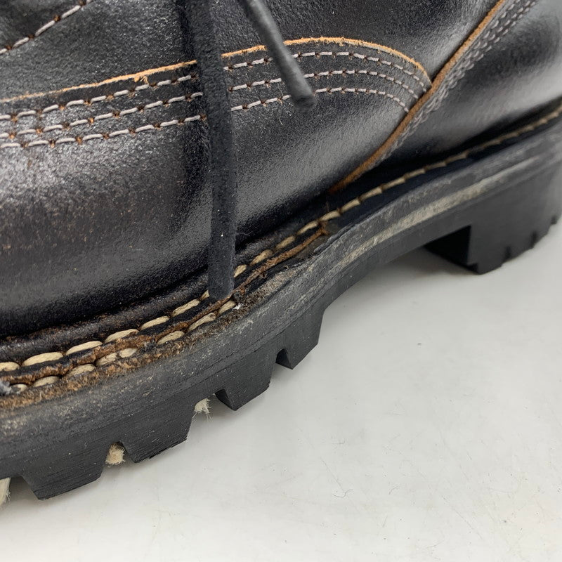 【中古品】【メンズ】 NORTH WEST HORWEEN BLACK WAX FLESH BOOTS 350NWLTT-V ノースウェスト ホーウィンブラック ワックスフレッシュ ブーツ 靴 164-260219-ko-09-fuzh カラー：ブラック 万代Net店