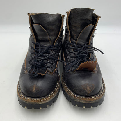 【中古品】【メンズ】 NORTH WEST HORWEEN BLACK WAX FLESH BOOTS 350NWLTT-V ノースウェスト ホーウィンブラック ワックスフレッシュ ブーツ 靴 164-260219-ko-09-fuzh カラー：ブラック 万代Net店