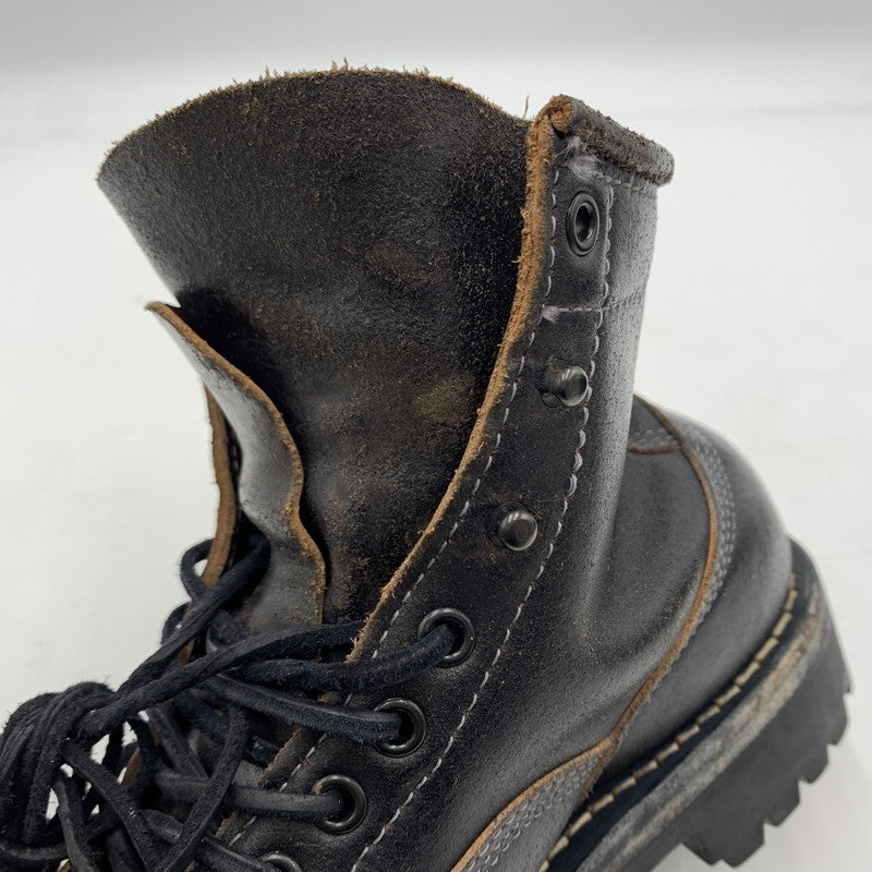 【中古品】【メンズ】 NORTH WEST HORWEEN BLACK WAX FLESH BOOTS 350NWLTT-V ノースウェスト ホーウィンブラック ワックスフレッシュ ブーツ 靴 164-260219-ko-09-fuzh カラー：ブラック 万代Net店