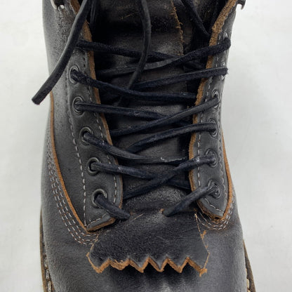 【中古品】【メンズ】 NORTH WEST HORWEEN BLACK WAX FLESH BOOTS 350NWLTT-V ノースウェスト ホーウィンブラック ワックスフレッシュ ブーツ 靴 164-260219-ko-09-fuzh カラー：ブラック 万代Net店