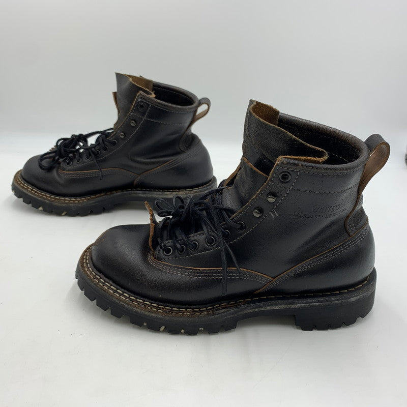 【中古品】【メンズ】 NORTH WEST HORWEEN BLACK WAX FLESH BOOTS 350NWLTT-V ノースウェスト ホーウィンブラック ワックスフレッシュ ブーツ 靴 164-260219-ko-09-fuzh カラー：ブラック 万代Net店