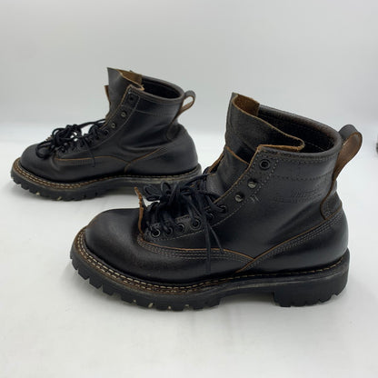 【中古品】【メンズ】 NORTH WEST HORWEEN BLACK WAX FLESH BOOTS 350NWLTT-V ノースウェスト ホーウィンブラック ワックスフレッシュ ブーツ 靴 164-260219-ko-09-fuzh カラー：ブラック 万代Net店