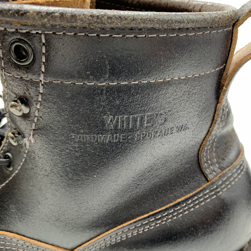 【中古品】【メンズ】 NORTH WEST HORWEEN BLACK WAX FLESH BOOTS 350NWLTT-V ノースウェスト ホーウィンブラック ワックスフレッシュ ブーツ 靴 164-260219-ko-09-fuzh カラー：ブラック 万代Net店