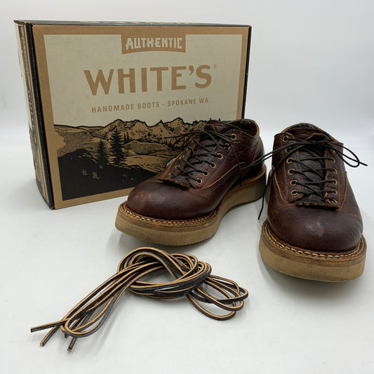 【中古品】【メンズ】 WHITE'S BOOTS ホワイツブーツ NORTH WEST OXFORD BROWN BISON BOOTS 300NWLTT-C ノースウェスト オックスフォード ブラウン バイソン ブーツ 靴 164-260219-ko-10-tei カラー：ブラウン 万代Net店