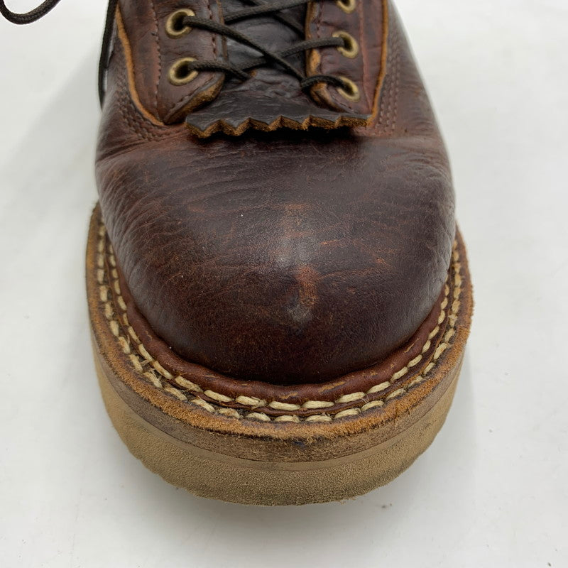 【中古品】【メンズ】 WHITE'S BOOTS ホワイツブーツ NORTH WEST OXFORD BROWN BISON BOOTS 300NWLTT-C ノースウェスト オックスフォード ブラウン バイソン ブーツ 靴 164-260219-ko-10-tei カラー：ブラウン 万代Net店