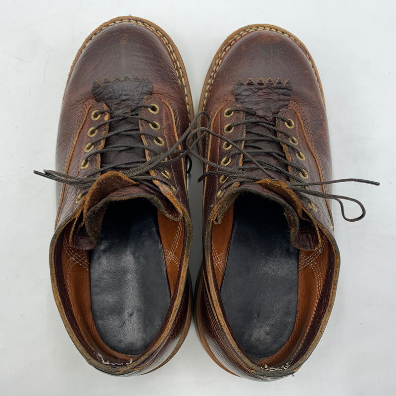 【中古品】【メンズ】 WHITE'S BOOTS ホワイツブーツ NORTH WEST OXFORD BROWN BISON BOOTS 300NWLTT-C ノースウェスト オックスフォード ブラウン バイソン ブーツ 靴 164-260219-ko-10-tei カラー：ブラウン 万代Net店