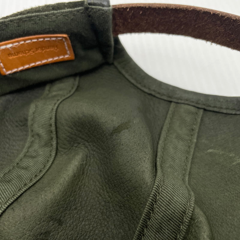 【中古品】【メンズ】 Hender Scheme エンダースキーマ PIG JET CAP DEEP GREEN ピッグジェット キャップ 帽子 ピッグスエード 185-260809-ko-03-tei カラー：ディープグリーン 万代Net店