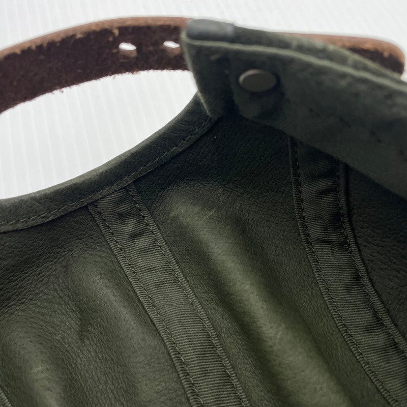 【中古品】【メンズ】 Hender Scheme エンダースキーマ PIG JET CAP DEEP GREEN ピッグジェット キャップ 帽子 ピッグスエード 185-260809-ko-03-tei カラー：ディープグリーン 万代Net店