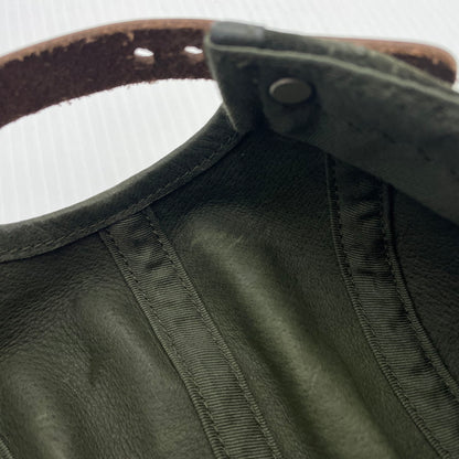 【中古品】【メンズ】 Hender Scheme エンダースキーマ PIG JET CAP DEEP GREEN ピッグジェット キャップ 帽子 ピッグスエード 185-260809-ko-03-tei カラー：ディープグリーン 万代Net店
