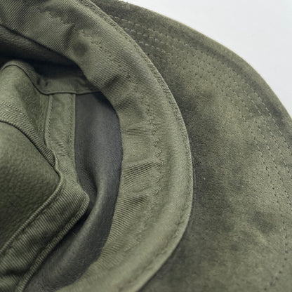 【中古品】【メンズ】 Hender Scheme エンダースキーマ PIG JET CAP DEEP GREEN ピッグジェット キャップ 帽子 ピッグスエード 185-260809-ko-03-tei カラー：ディープグリーン 万代Net店