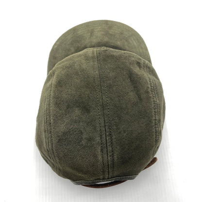 【中古品】【メンズ】 Hender Scheme エンダースキーマ PIG JET CAP DEEP GREEN ピッグジェット キャップ 帽子 ピッグスエード 185-260809-ko-03-tei カラー：ディープグリーン 万代Net店
