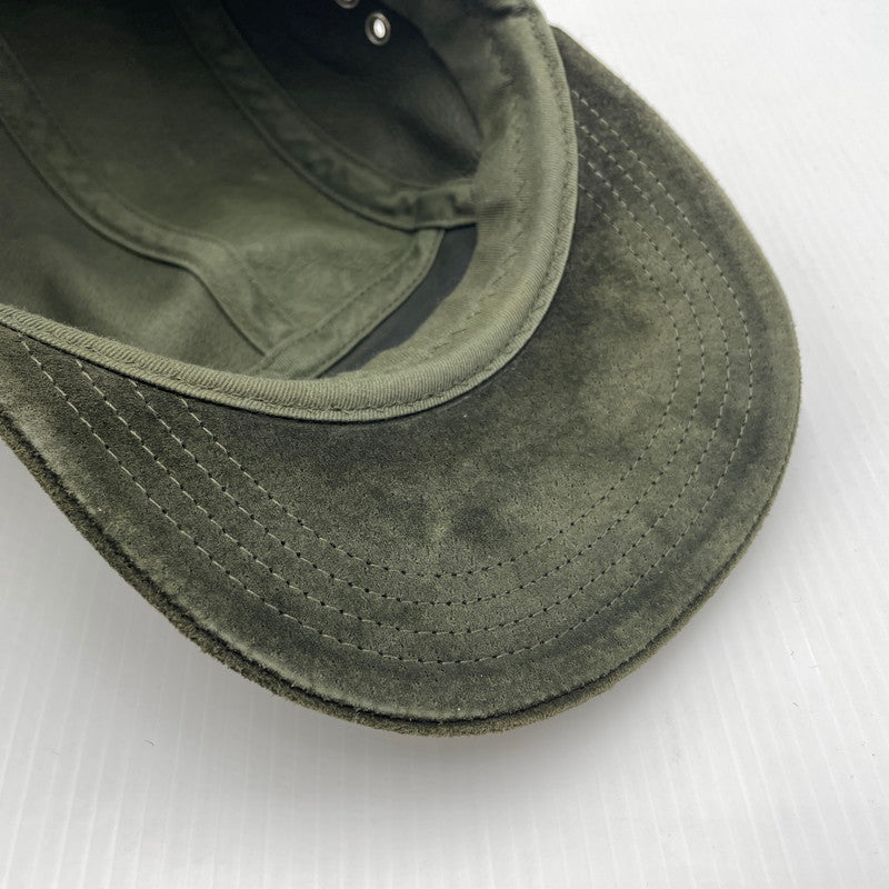 【中古品】【メンズ】 Hender Scheme エンダースキーマ PIG JET CAP DEEP GREEN ピッグジェット キャップ 帽子 ピッグスエード 185-260809-ko-03-tei カラー：ディープグリーン 万代Net店