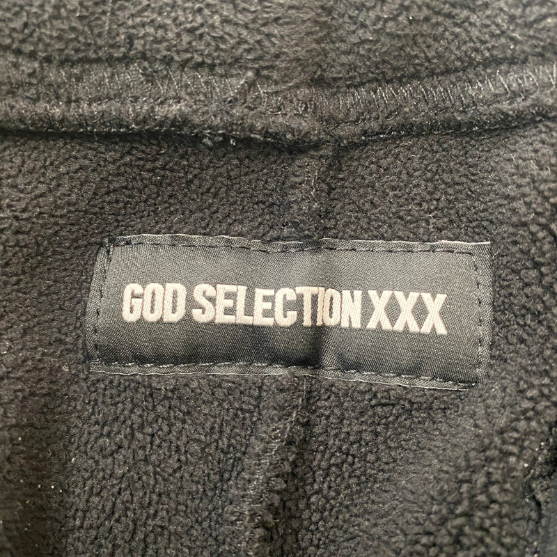 【中古品】【メンズ】 GOD SELECTION XXX ゴッドセレクショントリプルエックス FLEECE JODHPURS PANTS GX-A25-PT-04 フリース ジョッパーズ パンツ ボトムス 153-260221-ko-24-tei サイズ：M カラー：ブラック 万代Net店