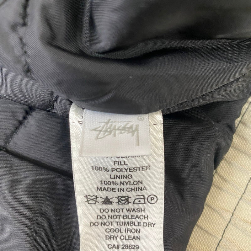【中古品】【メンズ】 STUSSY ステューシー INSULATED BUILT JACKET 115883 インサレーテッド ビルト ジャケット アウター ブルゾン 142-260221-ko-16-tei サイズ：M カラー：サンド 万代Net店