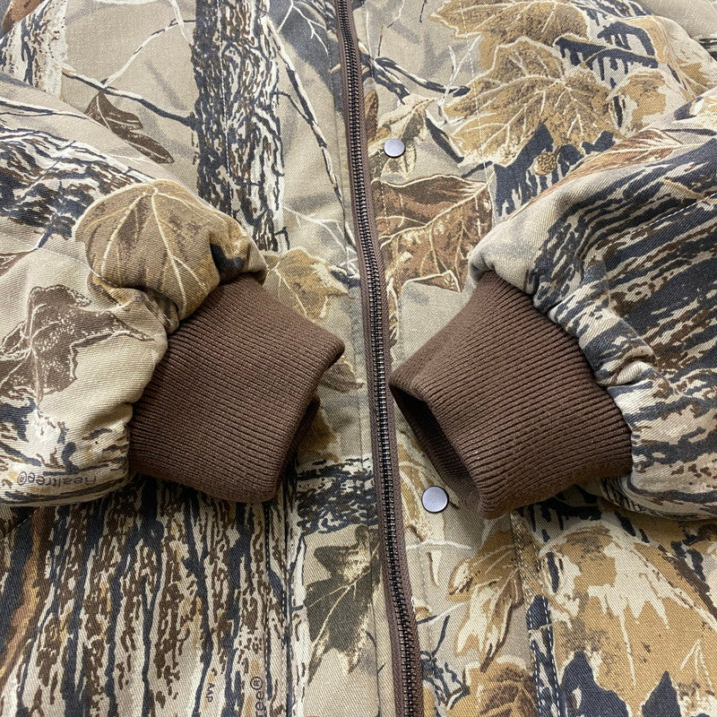 【中古品】【メンズ】 Supreme シュプリーム 24SS REALTREE REVERSIBLE QUILTED WORK JACKET リアルツリー リバーシブル キルテッド ワークジャケット アウター 149-260221-ko-04-tei サイズ：L カラー：総柄 万代Net店