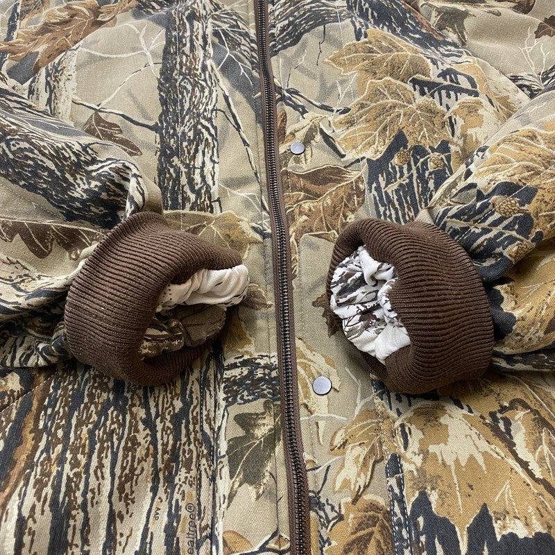 【中古品】【メンズ】 Supreme シュプリーム 24SS REALTREE REVERSIBLE QUILTED WORK JACKET リアルツリー リバーシブル キルテッド ワークジャケット アウター 149-260221-ko-04-tei サイズ：L カラー：総柄 万代Net店