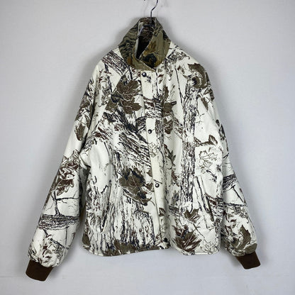 【中古品】【メンズ】 Supreme シュプリーム 24SS REALTREE REVERSIBLE QUILTED WORK JACKET リアルツリー リバーシブル キルテッド ワークジャケット アウター 149-260221-ko-04-tei サイズ：L カラー：総柄 万代Net店