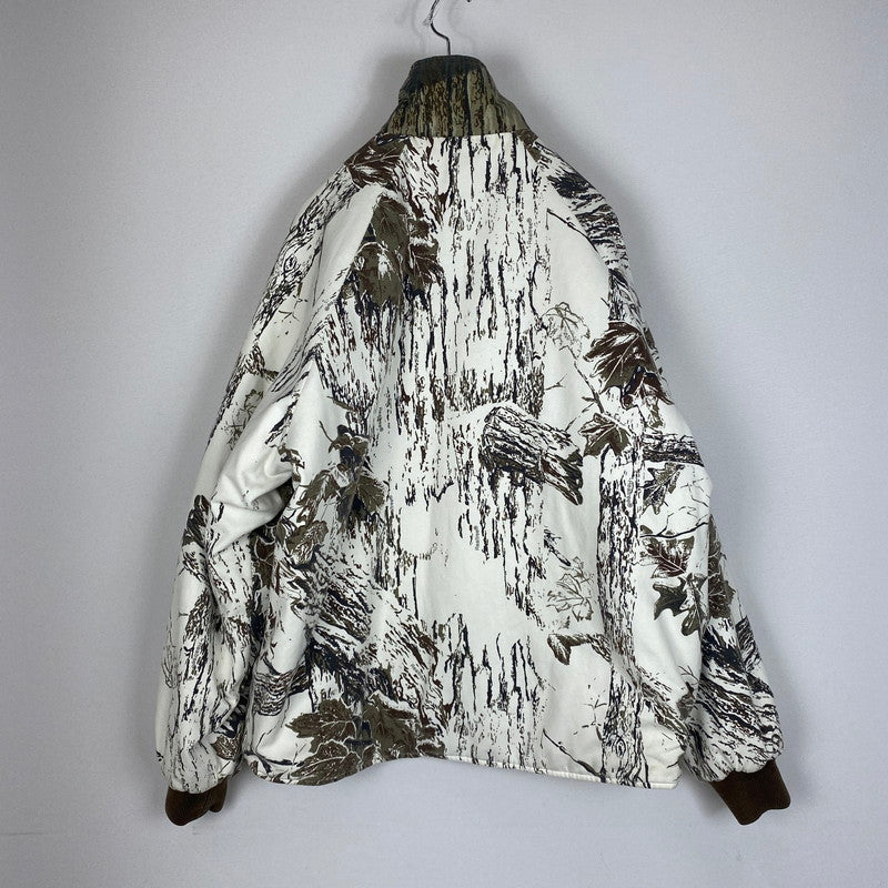 【中古品】【メンズ】 Supreme シュプリーム 24SS REALTREE REVERSIBLE QUILTED WORK JACKET リアルツリー リバーシブル キルテッド ワークジャケット アウター 149-260221-ko-04-tei サイズ：L カラー：総柄 万代Net店