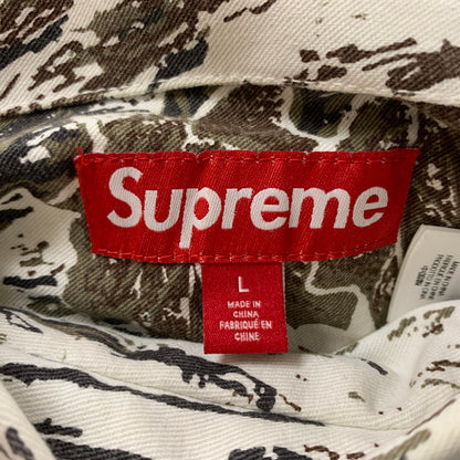 【中古品】【メンズ】 Supreme シュプリーム 24SS REALTREE REVERSIBLE QUILTED WORK JACKET リアルツリー リバーシブル キルテッド ワークジャケット アウター 149-260221-ko-04-tei サイズ：L カラー：総柄 万代Net店