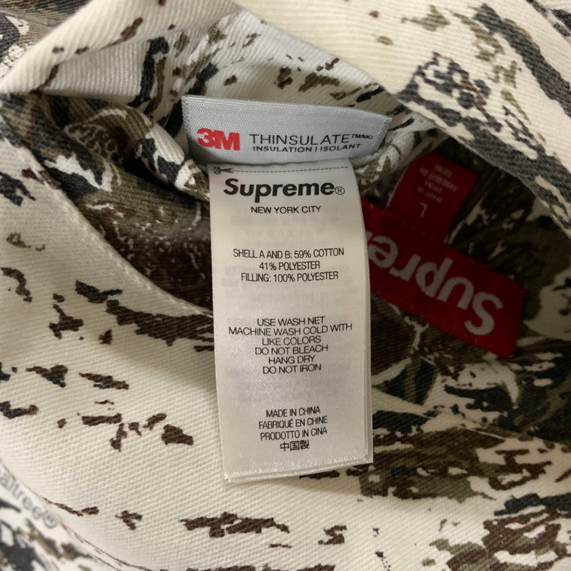 【中古品】【メンズ】 Supreme シュプリーム 24SS REALTREE REVERSIBLE QUILTED WORK JACKET リアルツリー リバーシブル キルテッド ワークジャケット アウター 149-260221-ko-04-tei サイズ：L カラー：総柄 万代Net店