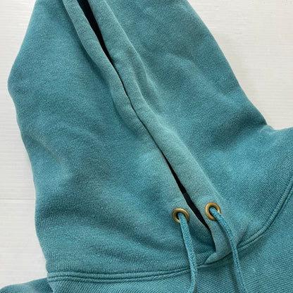 【中古品】【メンズ】 Champion チャンピオン 90's REVERSE WEAVE HOODIE 90年代 リバースウィーブ フーディ 長袖 トップス プルオーバー パーカー USA製 145-260221-yo-04-tei サイズ：M カラー：ターコイズ 万代Net店