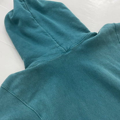 【中古品】【メンズ】 Champion チャンピオン 90's REVERSE WEAVE HOODIE 90年代 リバースウィーブ フーディ 長袖 トップス プルオーバー パーカー USA製 145-260221-yo-04-tei サイズ：M カラー：ターコイズ 万代Net店