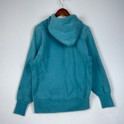 【中古品】【メンズ】 Champion チャンピオン 90's REVERSE WEAVE HOODIE 90年代 リバースウィーブ フーディ 長袖 トップス プルオーバー パーカー USA製 145-260221-yo-04-tei サイズ：M カラー：ターコイズ 万代Net店