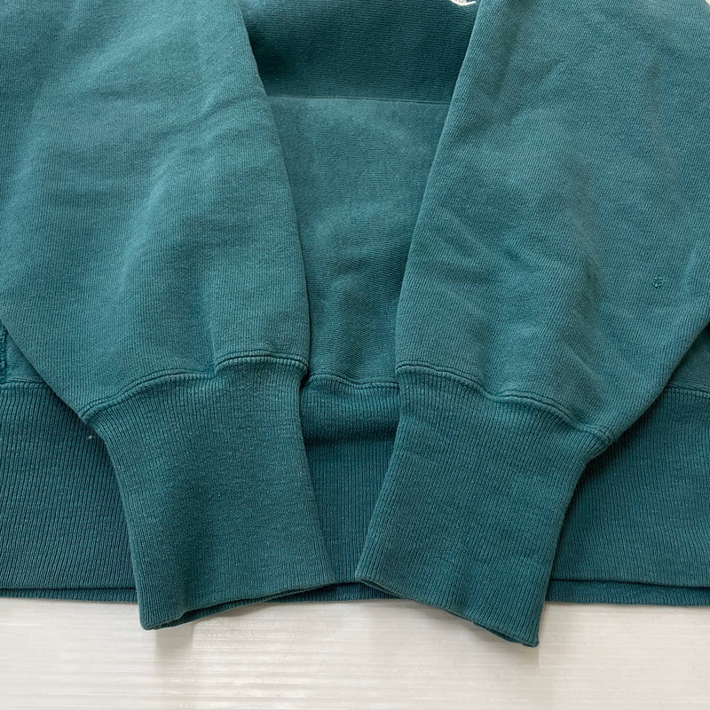 【中古品】【メンズ】 Champion チャンピオン 90's REVERSE WEAVE HOODIE 90年代 リバースウィーブ フーディ 長袖 トップス プルオーバー パーカー USA製 145-260221-yo-04-tei サイズ：M カラー：ターコイズ 万代Net店