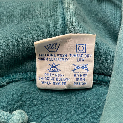 【中古品】【メンズ】 Champion チャンピオン 90's REVERSE WEAVE HOODIE 90年代 リバースウィーブ フーディ 長袖 トップス プルオーバー パーカー USA製 145-260221-yo-04-tei サイズ：M カラー：ターコイズ 万代Net店
