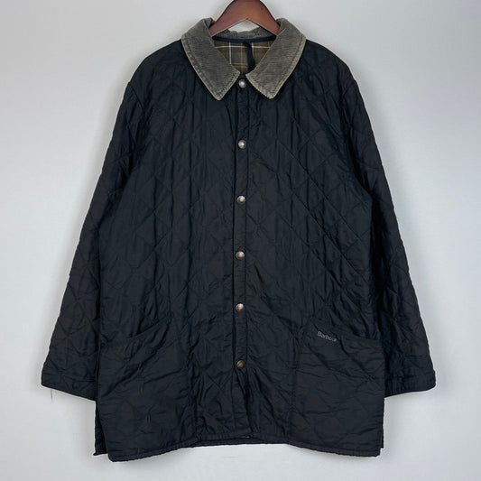 【中古品】【メンズ】 BARBOUR バブアー LIDDESDALE QUILTING JACKET リデスデイル キルティング ジャケット ライトアウター 141-260221-yo-06-tei サイズ：不明 カラー：ブラック 万代Net店