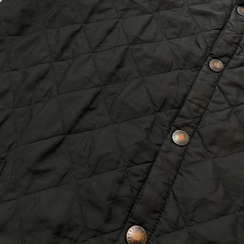 【中古品】【メンズ】 BARBOUR バブアー LIDDESDALE QUILTING JACKET リデスデイル キルティング ジャケット ライトアウター 141-260221-yo-06-tei サイズ：不明 カラー：ブラック 万代Net店