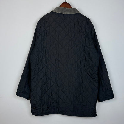 【中古品】【メンズ】 BARBOUR バブアー LIDDESDALE QUILTING JACKET リデスデイル キルティング ジャケット ライトアウター 141-260221-yo-06-tei サイズ：不明 カラー：ブラック 万代Net店