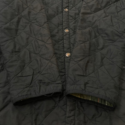 【中古品】【メンズ】 BARBOUR バブアー LIDDESDALE QUILTING JACKET リデスデイル キルティング ジャケット ライトアウター 141-260221-yo-06-tei サイズ：不明 カラー：ブラック 万代Net店