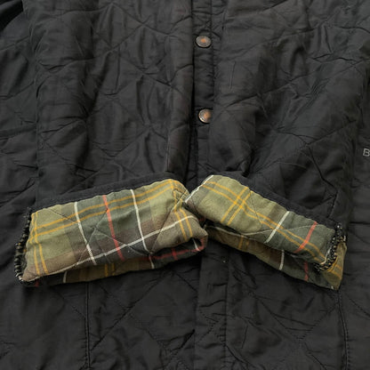 【中古品】【メンズ】 BARBOUR バブアー LIDDESDALE QUILTING JACKET リデスデイル キルティング ジャケット ライトアウター 141-260221-yo-06-tei サイズ：不明 カラー：ブラック 万代Net店