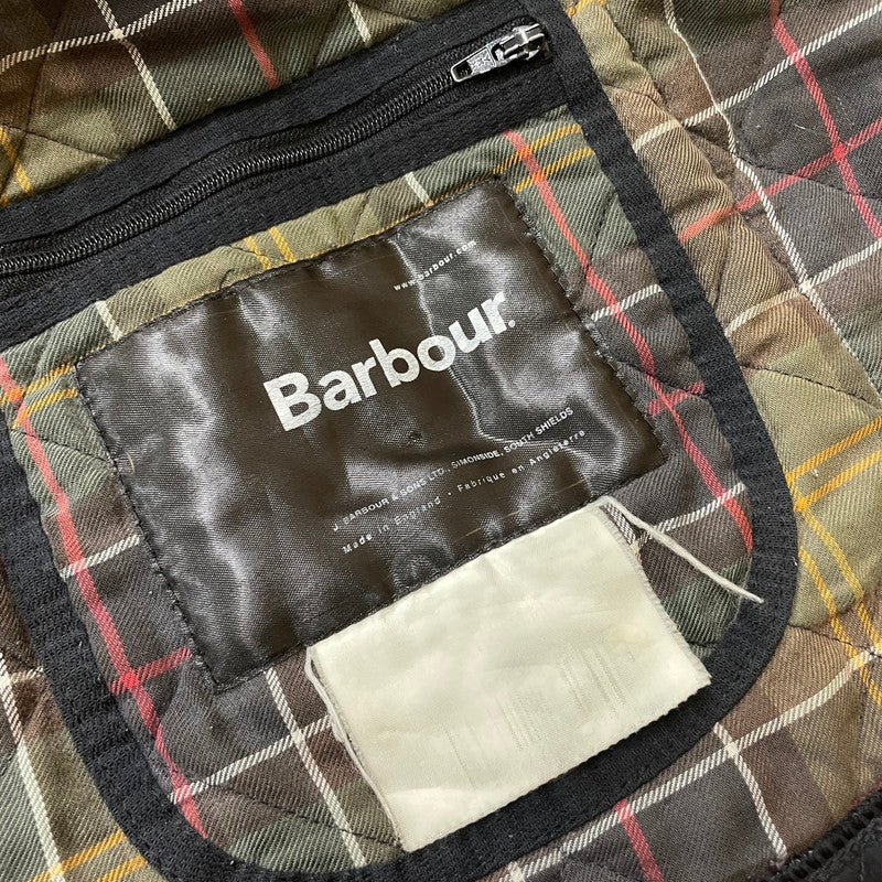 【中古品】【メンズ】 BARBOUR バブアー LIDDESDALE QUILTING JACKET リデスデイル キルティング ジャケット ライトアウター 141-260221-yo-06-tei サイズ：不明 カラー：ブラック 万代Net店