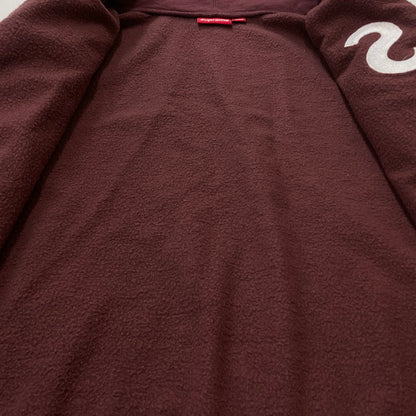 【中古品】【メンズ】 S LOGO ZIP UP HOODED SWEATSHIRT Sロゴ ジップアップ フーデッド スウェットシャツ 長袖 トップス パーカー 149-260221-yo-02-fuzh サイズ：L カラー：マルーン 万代Net店
