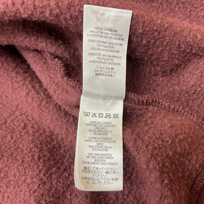 【中古品】【メンズ】 S LOGO ZIP UP HOODED SWEATSHIRT Sロゴ ジップアップ フーデッド スウェットシャツ 長袖 トップス パーカー 149-260221-yo-02-fuzh サイズ：L カラー：マルーン 万代Net店