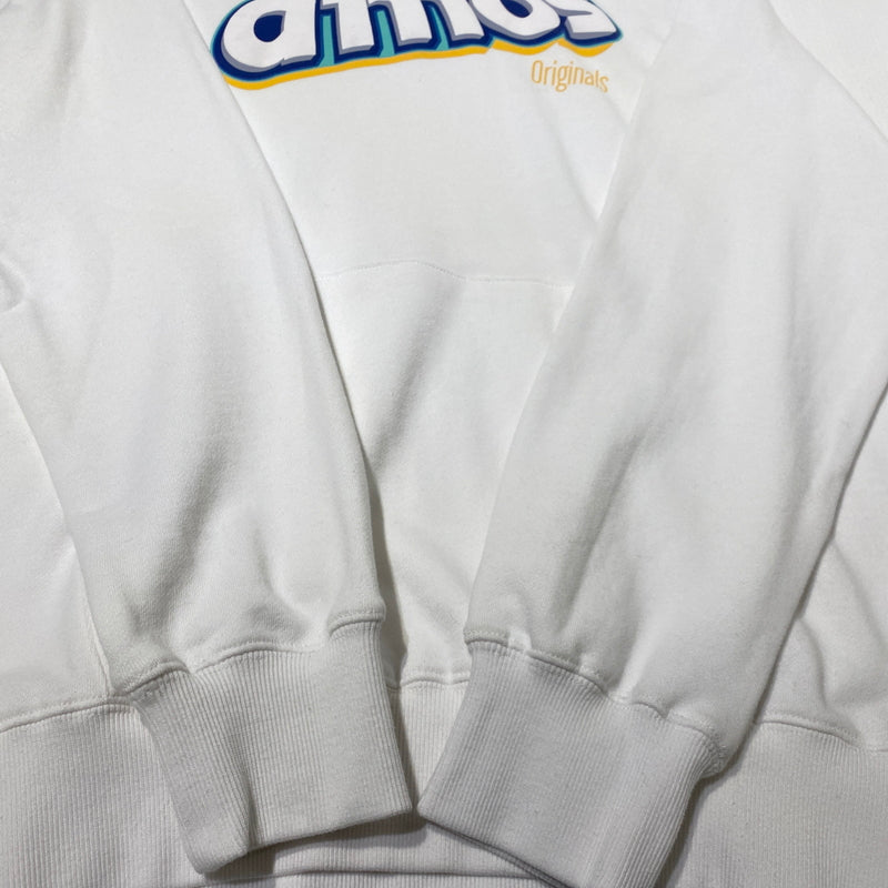 【中古品】【メンズ】 ATMOS アトモス LOGO SWEAT MA23F-SW056 ロゴ スウェット 長袖 トップス トレーナー プルーオーバー 142-260824-sa-15-tei サイズ：M カラー：ホワイト 万代Net店