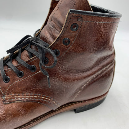 【現状渡し品】【メンズ】 RED WING レッドウィング BECKMAN BOOTS 9016 ベックマン ブーツ 靴 ワークブーツ ラウンドトゥ 164-260226-ko-01-tei サイズ：28.5cm カラー：ブラウン 万代Net店