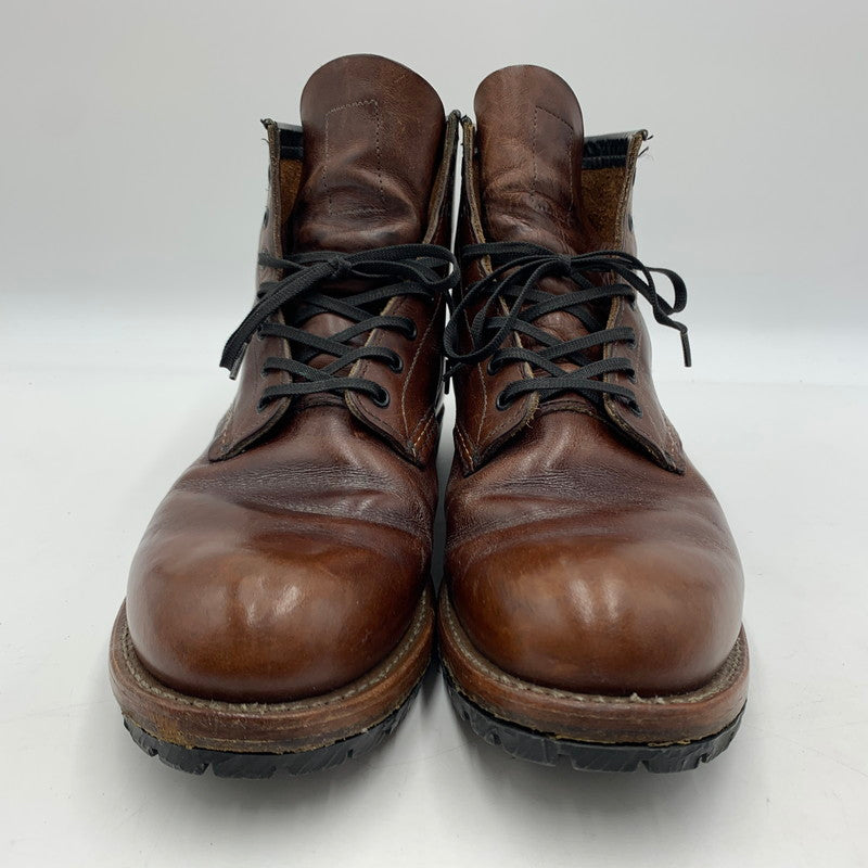 【現状渡し品】【メンズ】 RED WING レッドウィング BECKMAN BOOTS 9016 ベックマン ブーツ 靴 ワークブーツ ラウンドトゥ 164-260226-ko-01-tei サイズ：28.5cm カラー：ブラウン 万代Net店