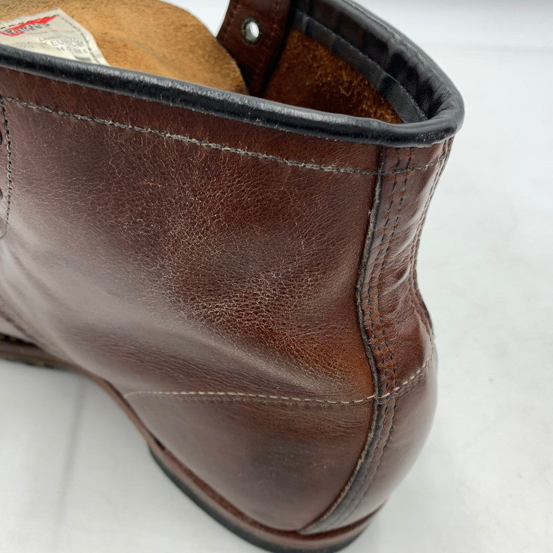 【現状渡し品】【メンズ】 RED WING レッドウィング BECKMAN BOOTS 9016 ベックマン ブーツ 靴 ワークブーツ ラウンドトゥ 164-260226-ko-01-tei サイズ：28.5cm カラー：ブラウン 万代Net店