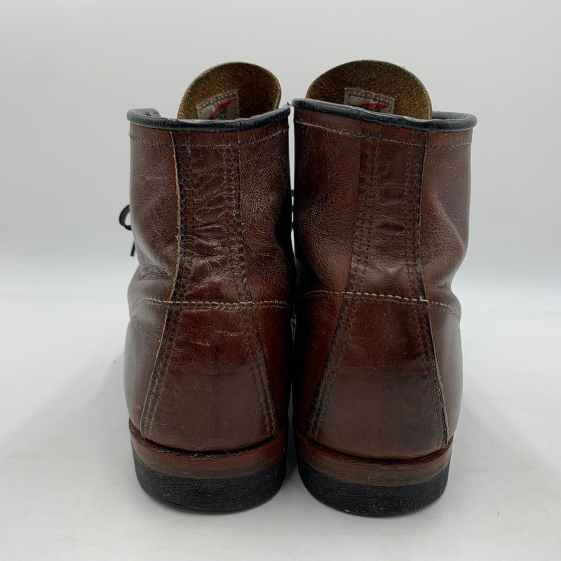 【現状渡し品】【メンズ】 RED WING レッドウィング BECKMAN BOOTS 9016 ベックマン ブーツ 靴 ワークブーツ ラウンドトゥ 164-260226-ko-01-tei サイズ：28.5cm カラー：ブラウン 万代Net店